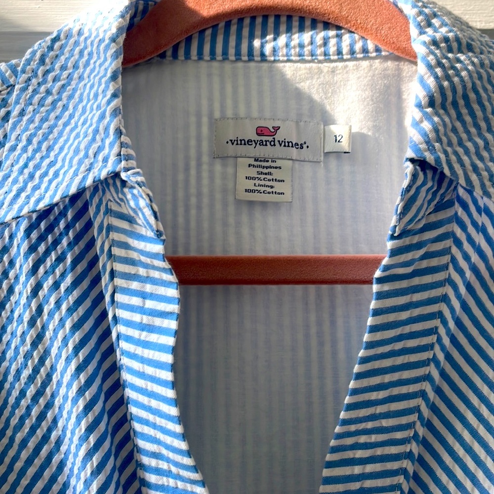 Vineyard Vines Women’s Button Down Dress - Picture 2 of 6